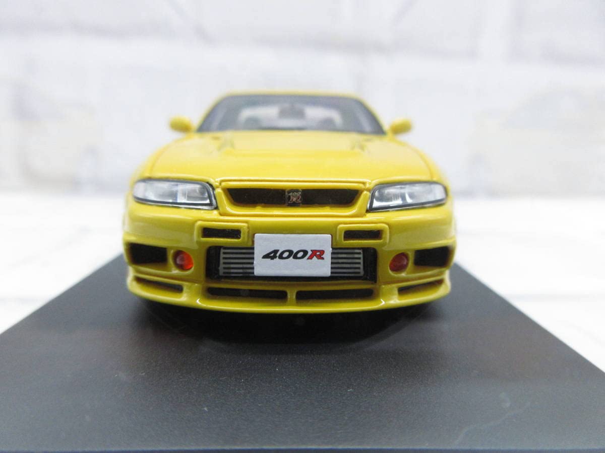 Amazon | ミニカー 1/43 京商 日産 ニスモ 400R イエロー モデルカー