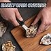 Nonley Oyster Shucking Knife - 8 Pack Professional Oyster Knife for All Kinds of Shells & Oysters, Durable Oyster Shucker Tools for Home & Restaurant Use