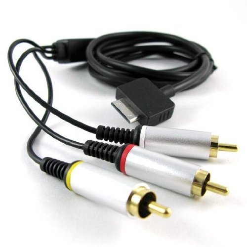 PSP Go Compatible Composite RCA AV Cable