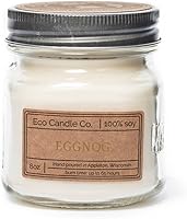 Vista 16 de ECO CANDLE CO. Vela reciclada, Pastel de Ron y Caramelo, 26 oz. - Aromas de Caramelo, Ron, Arce, Almendra, Pera y Vainilla - 100% Cera de Soya, Sin