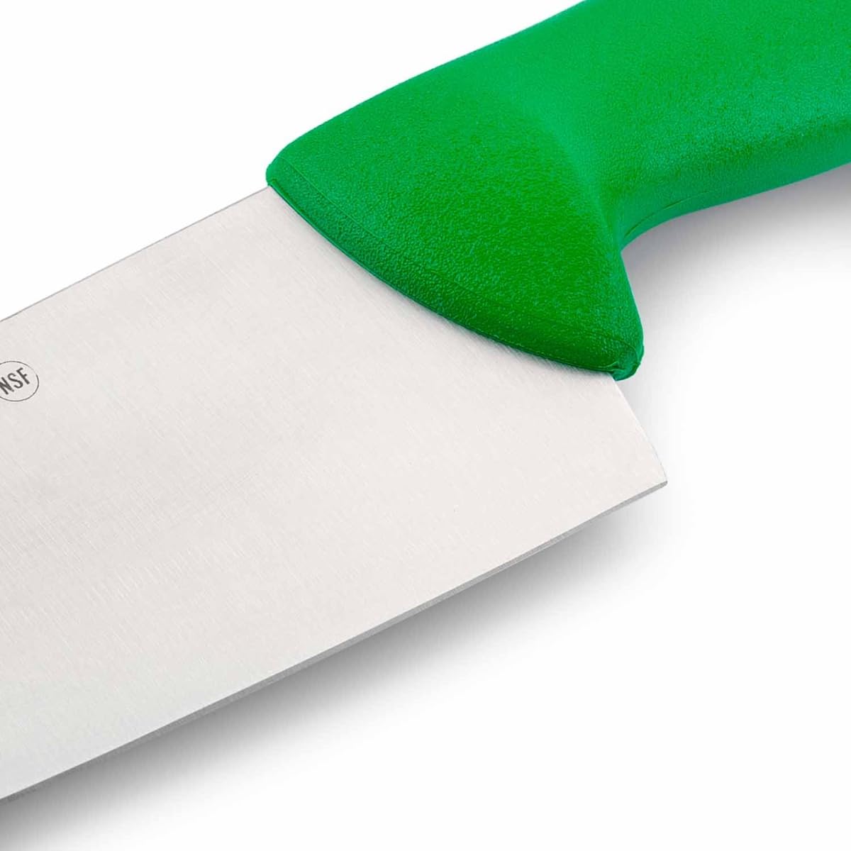 Arcos Serie 2900 - Cuchillo Cocinero Ancho - Hoja de Acero Inoxidable Nitrum de 250 mm - Mango inyectado en Polipropileno Color Verde — view 4