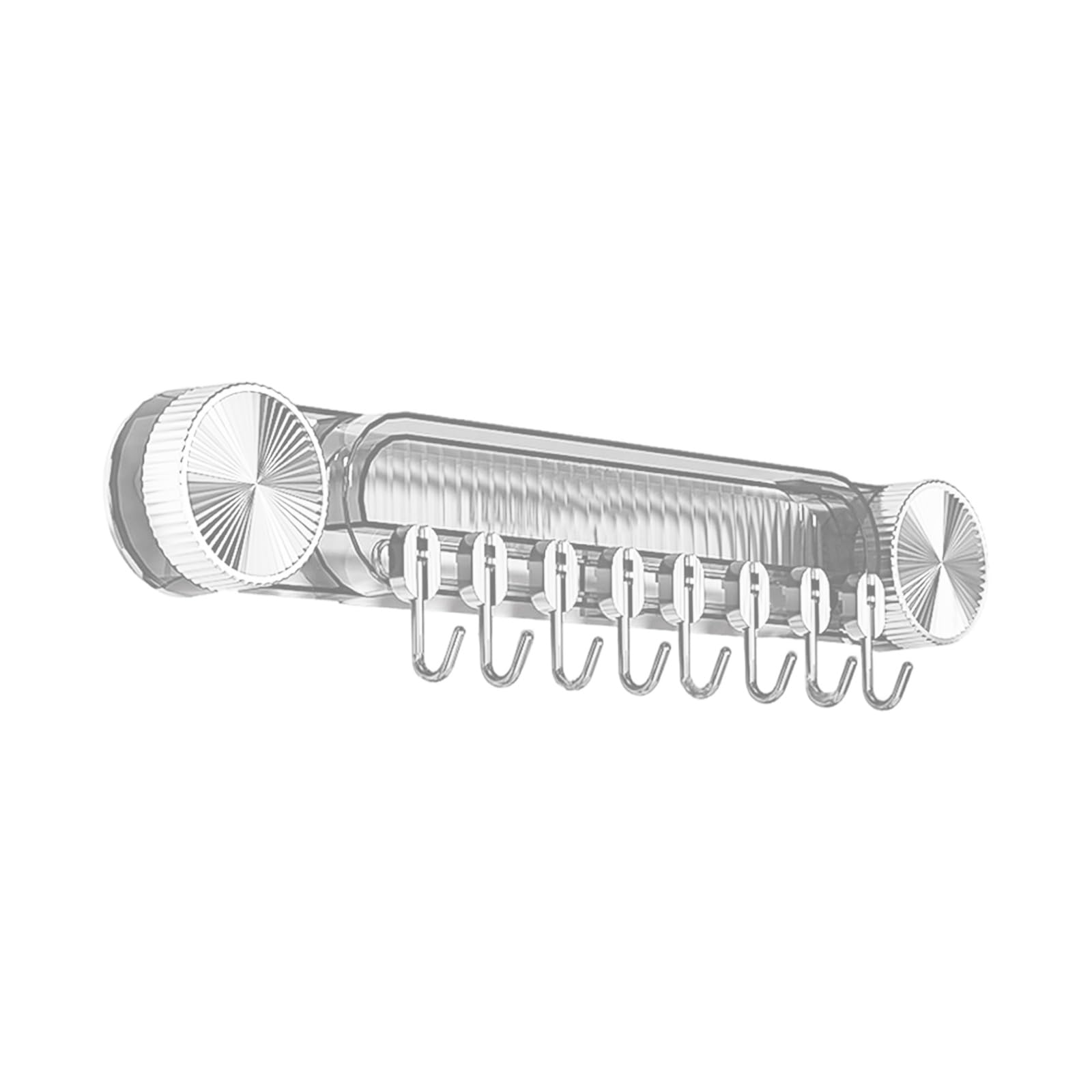 Qisuw Suction Cup Hangers Rack Hanging Hook for Cutlery and Cooking Items Simple Installation Storage Rack Renter Friendly Home Accessories