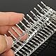 TuToy 500Pcs Female 5557 ATX Eps Pci-E Halb Verzinkte Crimp Terminal Pin Mit Langem Bein
