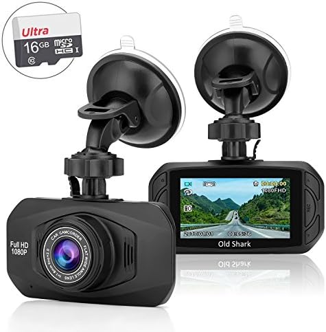 Dash Camera for Cars, Full HD 1080P Dash Cam with Sony Sensor, 170 Wide Angle Car Dashboard Vehicle Videos Driving Recorder with Night Vision, G-Sensor, WDR, Loop Recording