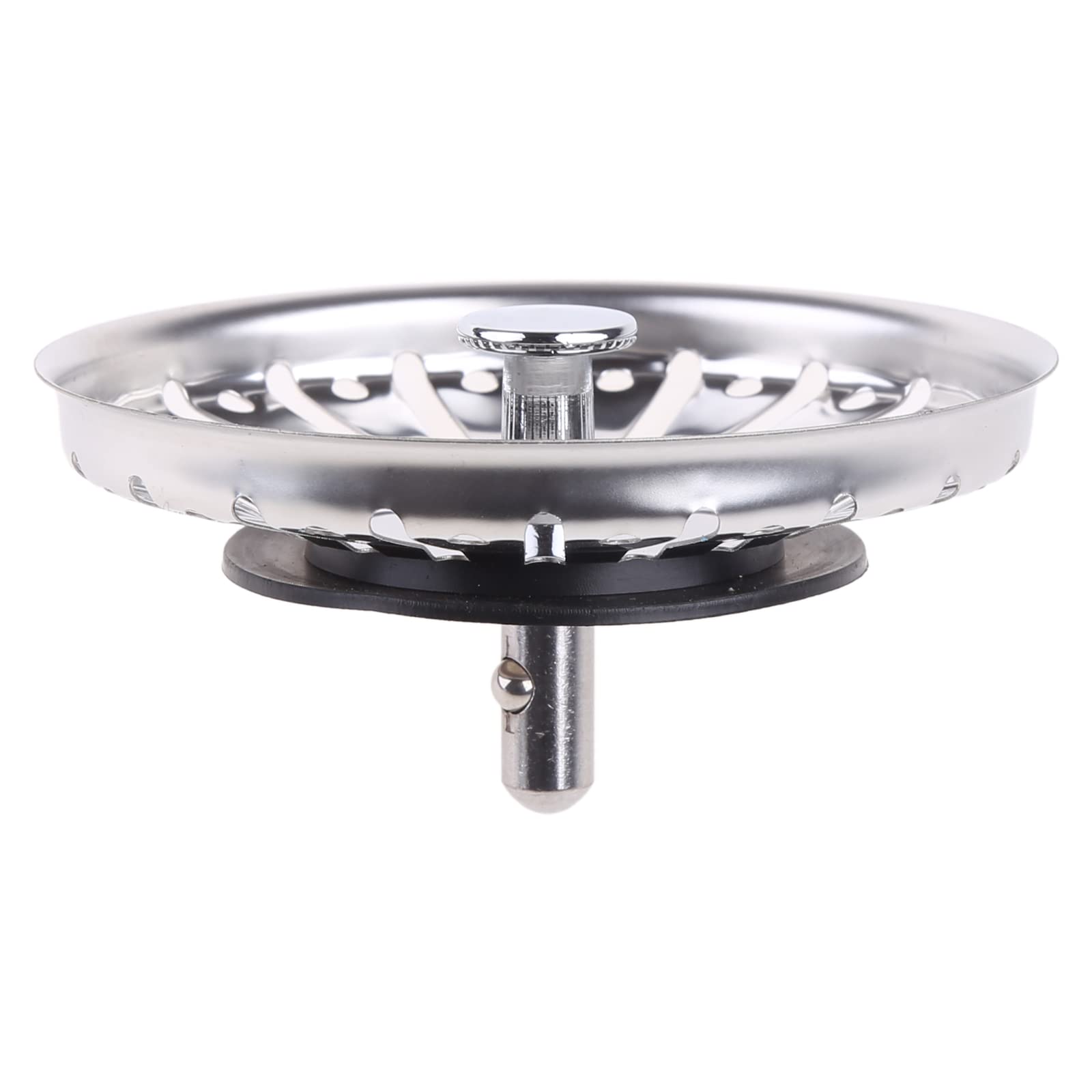 Kitchen Sink Strainer Hair Catcher Mesh Round Drain Cover Sink Drain Protector Food Residues From Clogging Drainers for Kitchen Bathroom Stopper Strainer Mesh Garbage Disposal Hair Catcher