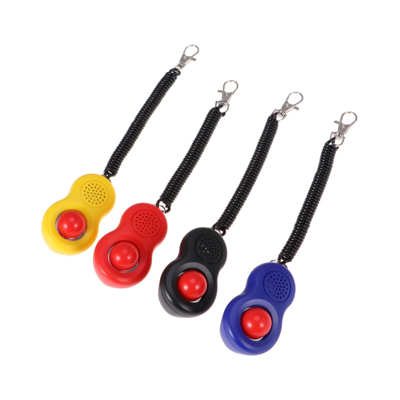 minkissy 12 Piezas refeel muñequera clickers para adiestramiento de Perros clicker Gato clicker de adiestramiento de Mascotas Clicker para adiestramiento de Perros con Correa el Perro botón