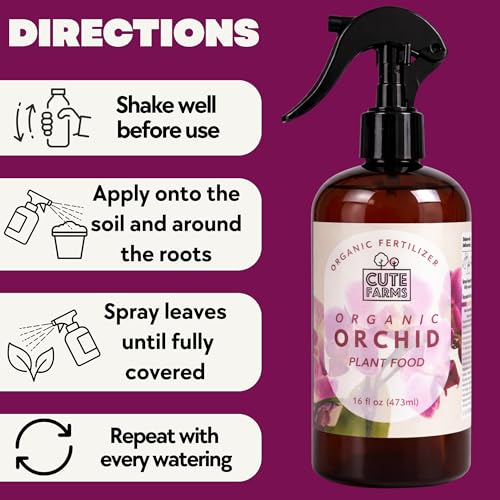 Fertilizante líquido orgánico para orquídeas 16 oz miniatura 5