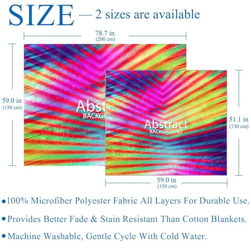 Couverture polaire microfifbre 150x200 cm plaid lit canapé - 4