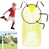 Fußball Zubehör, 45x60cm Fußballtore, Fußballtor Zielnetz für Kinder, Erwachsene, Zielschießen Fußball, Fussball Zielnetz für Fußballtraining, Schießen, Outdoor