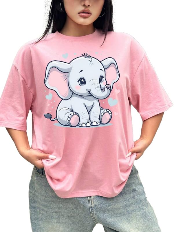 OversizeTshirt Baggy for Women Girl Cotton Stylish Casual Latest Brown Beige Black Blue Maroon Lavender Pink Peach White 299 399 Under-picture-39