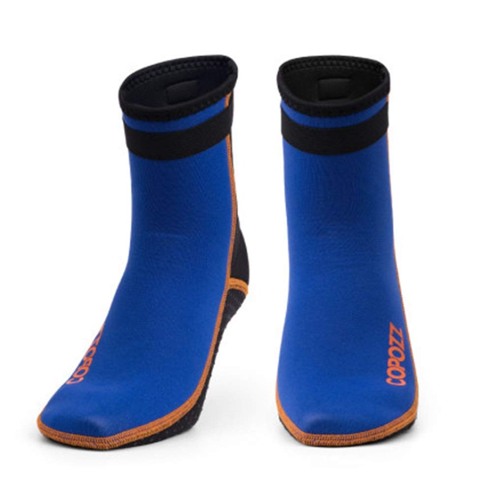 Tauchsocken Tauchsocken Strandschuhe lange Schwimmsocken mit Korallen ausgestattet für Schnorcheln Schwimmen Surfen