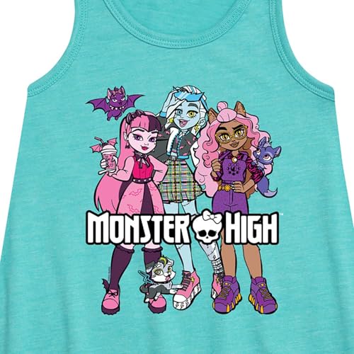 Monster High - Group with Pets - Toddler and Youth Girls A-line Dress2