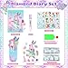 YOYTOO Diamond Art Kit for Kids Age 6-8-9-10, Mermaid Notebook Diamond Painting Fun Arts Crafts Mermaid Toys Gift for Girls Ages 6-12 Year Old Birthday Valentine Gifts