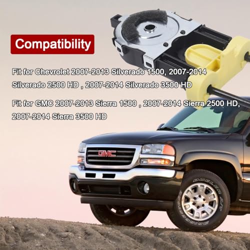 Image of 25980205 Rear Power Sliding Window Regulator and Motor Assembly Fits for 2010-2013 Silverado 1500 2007-2014 GMC Sierra 1500 2007-2014 Chevrolet Silverado 2500 HD 3500 HD