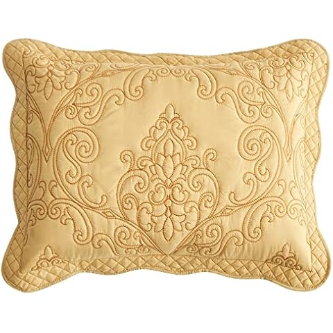 CHIXIN Microfiber King Pillow Shams Set Cover