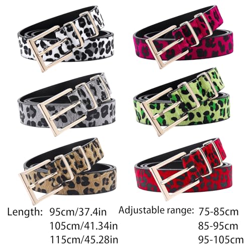 Waist Belt Hot Buckle Leopards Print Chain Costume Belt For Wrap Dress Waist Belt For Suit Skirt Jeans Jewelry4