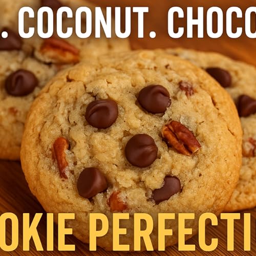 Brown Butter Pecan Coconut Chocolate Chip Cookies | Chewy & Flavorful!