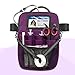 Nurse Fanny Pack with Tape Holder, SITHON Multi Compartment Medical Gear Pocket Belt Bag Nursing Organizer Pouch | Utility Waist Pack for Stethoscopes, Bandage Scissors Other Medical Supplies, Purple