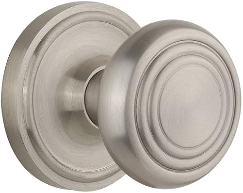 Miniatura 10 de Nostalgic Warehouse Pomo de puerta clásico con diseño de roseta en bronce atemporal