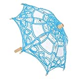 Parapluies de mariage - multifonctionnels et polyvalents, peuvent être utilisés comme accessoire de photographie de mariage, décoration de costume de demoiselle d'honneur, etc., parapluie parasol en dentelle pour enfants