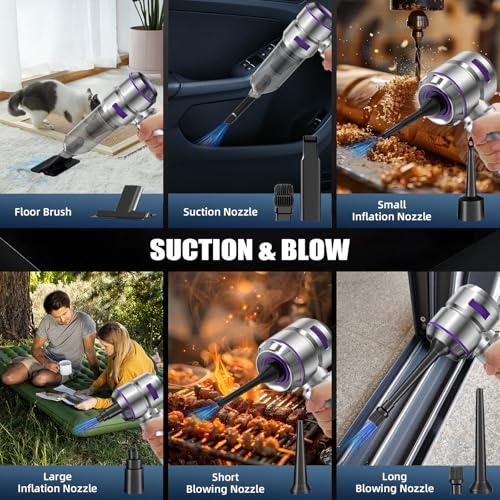 WINWEND VC-6659 Cordless 12V Car Vacuum — 22,000 PA Multi-Tool — view 2