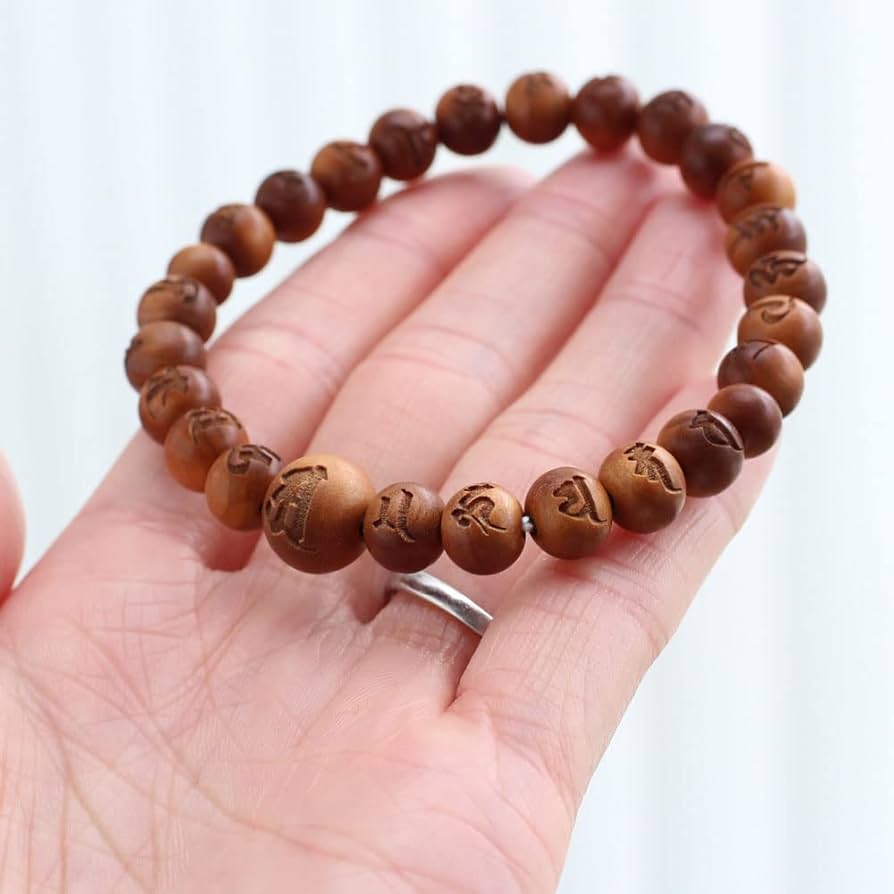 Amazon｜≪特別価格≫念珠ドットコム 数珠ブレスレット 光明真言