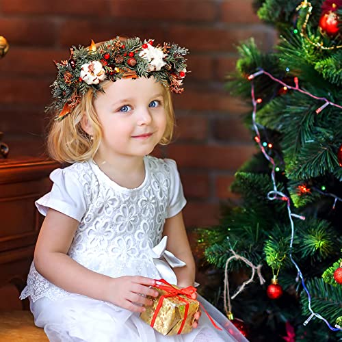 Redbaker 2 Pieces Christmas Grapevine Wreath Natural Grapevine Wreaths Ring Vine Branch Wreath Christmas Roll Rattan Wreath Garland For Diy Christmas Craft Or Wedding Decors #TOP3