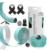 Nastro Manubrio Bici In EVA 3mm Antiscivolo – Kit Da 8m Con Nastro Riflettente Per Sicurezza Notturna, Per Corsa, Gravel E City Bike