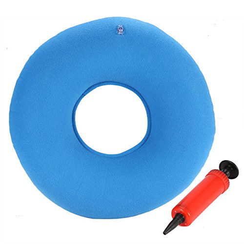 Veena Inflatable Round Chair Seat Pad Hip Support Hemorrhoid Sciatic