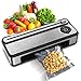Macchina Sottovuoto per Alimenti Professionale Sigillatrice Sottovuoto in Acciaio Inossidabile 7 in 1 con Funzioni di Pulizia Automatica, Taglierina Incorporata e Rolle Sachetti Sottovuoto, -85kPa