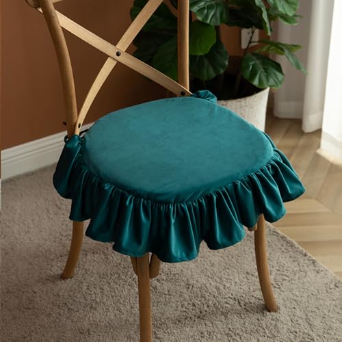 Cojines de silla gruesos para aliviar asientos duros con fundas lavables de algodón