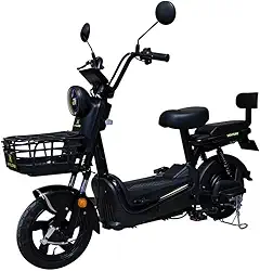 Bicicleta Elétrica Scooter Venture 600w 48v Aro 14 Sem Cnh