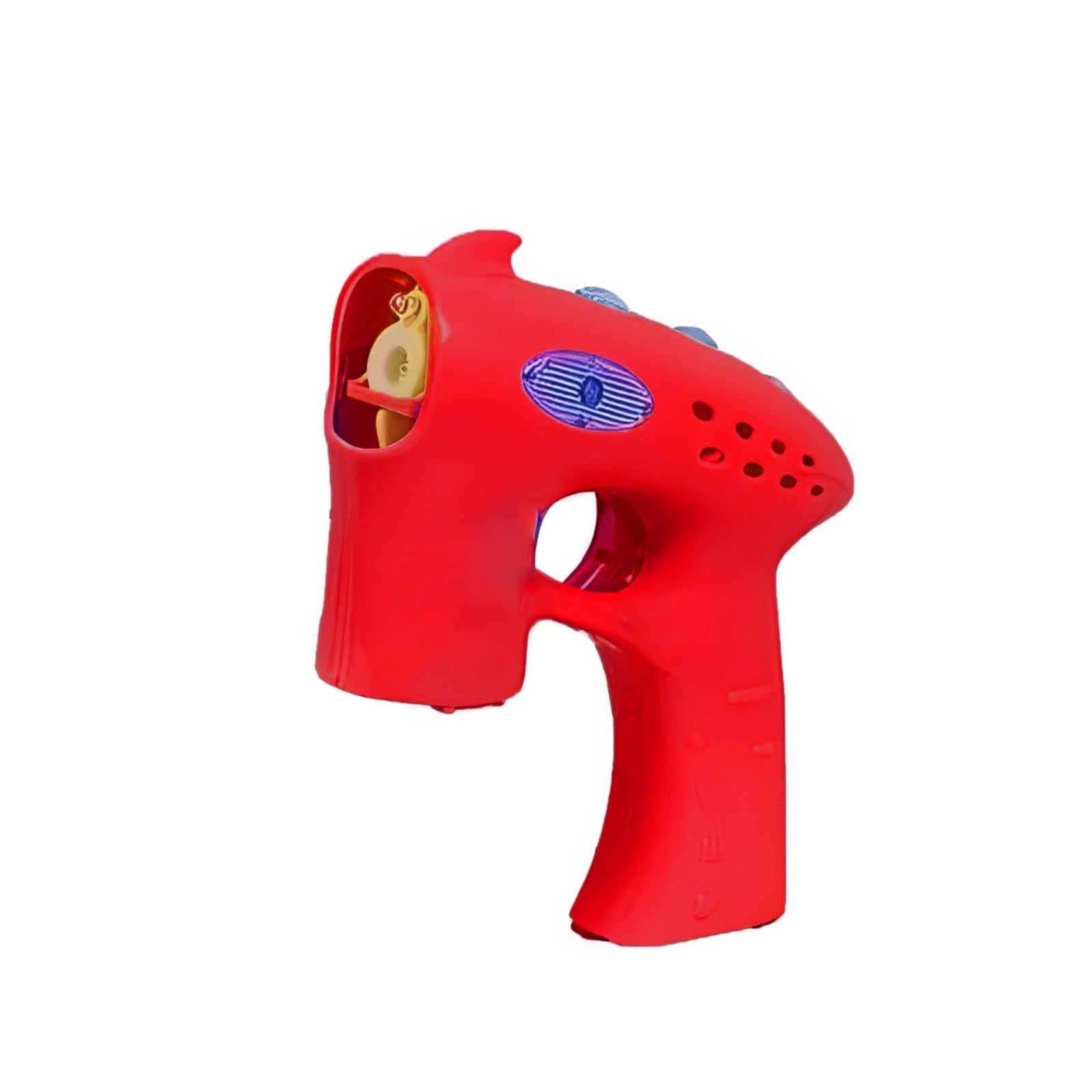 Automatic Bubble Maker Blower, Bubble Blaster Toy Gun, Bubble Blower Toy with Light & Music, Outdoor Garden Toys, Summer Toy, Battery Included, (RED)