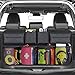 Organizador de Maletero de Coche Bolsa de Almacenamiento de Maletero de Coche Impermeable Plegable de Gran Capacidad con 3 Correas Ajustables y 8 Bolsillos