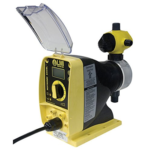 Pump, Solenoid Metering Pump, Manual Control, 0.005 to 0.5 GPH, 250 PSI, 230 VAC