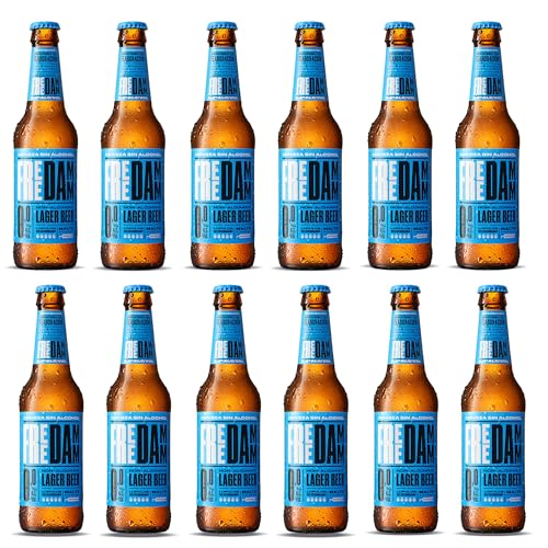 Free Damm Alcohol Free Beer Bottle (0.0% ABV) (Pack 12) NEW ESTRELLA BRANDING!