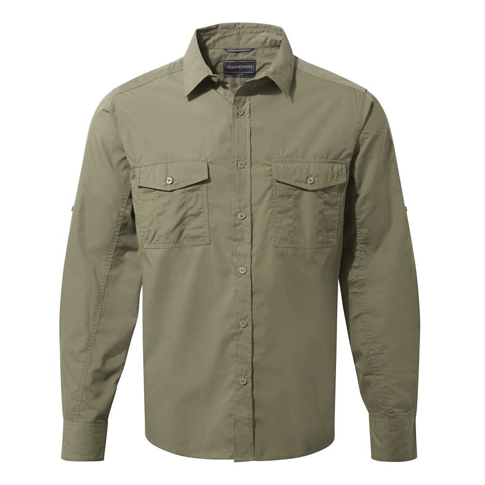 Craghoppers Camisa Kiwi LS Camisa de Senderismo Hombre (Pack de 1)
