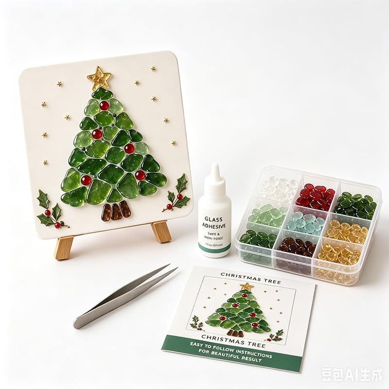 Mosaic Art Kit | DIY Mosaic Bead Craft Kits for Kids Adults