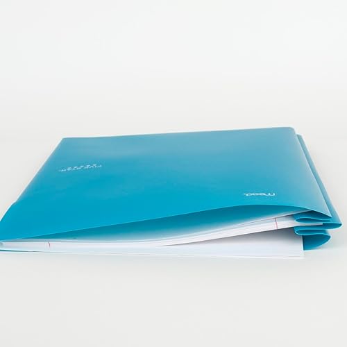 Miniatura 5 de Five Star Carpetas de 2 bolsillos, paquete de 4, carpetas de plástico con cierres de punta, capacidad para 11 x 8-12 pulgadas, colores surtidos