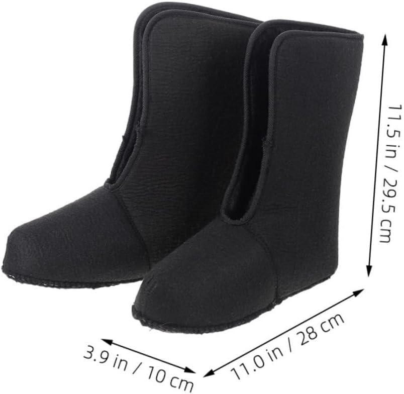 1pair Comfortable Thick Insulated Boot Liners for Men Shoe Liners for Cold Weather for Hiking Fishing and Outdoor Activities