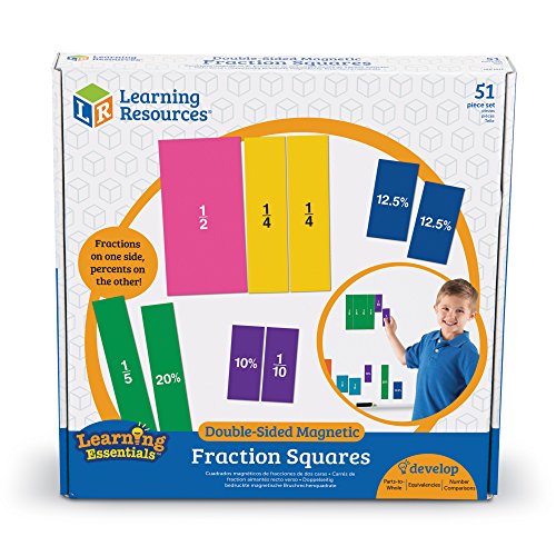 Carrés de fractions aimantés pour comprendre les maths sans bloquer