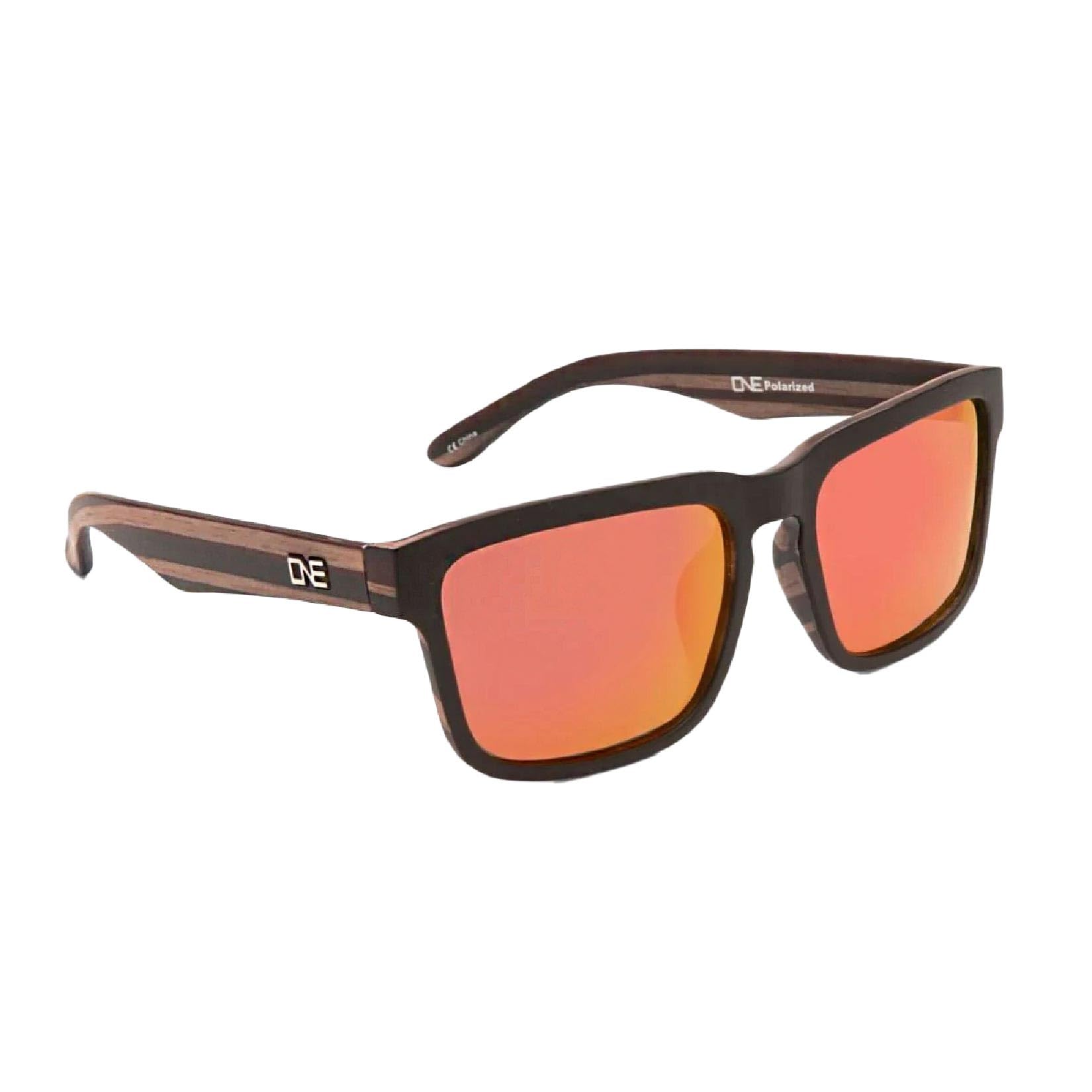 Optic NerveUnisex Mashup Polarized Sunglasses - UVA/UVB Protection Lightweight Shades for Outdoor Activities for Men & Women