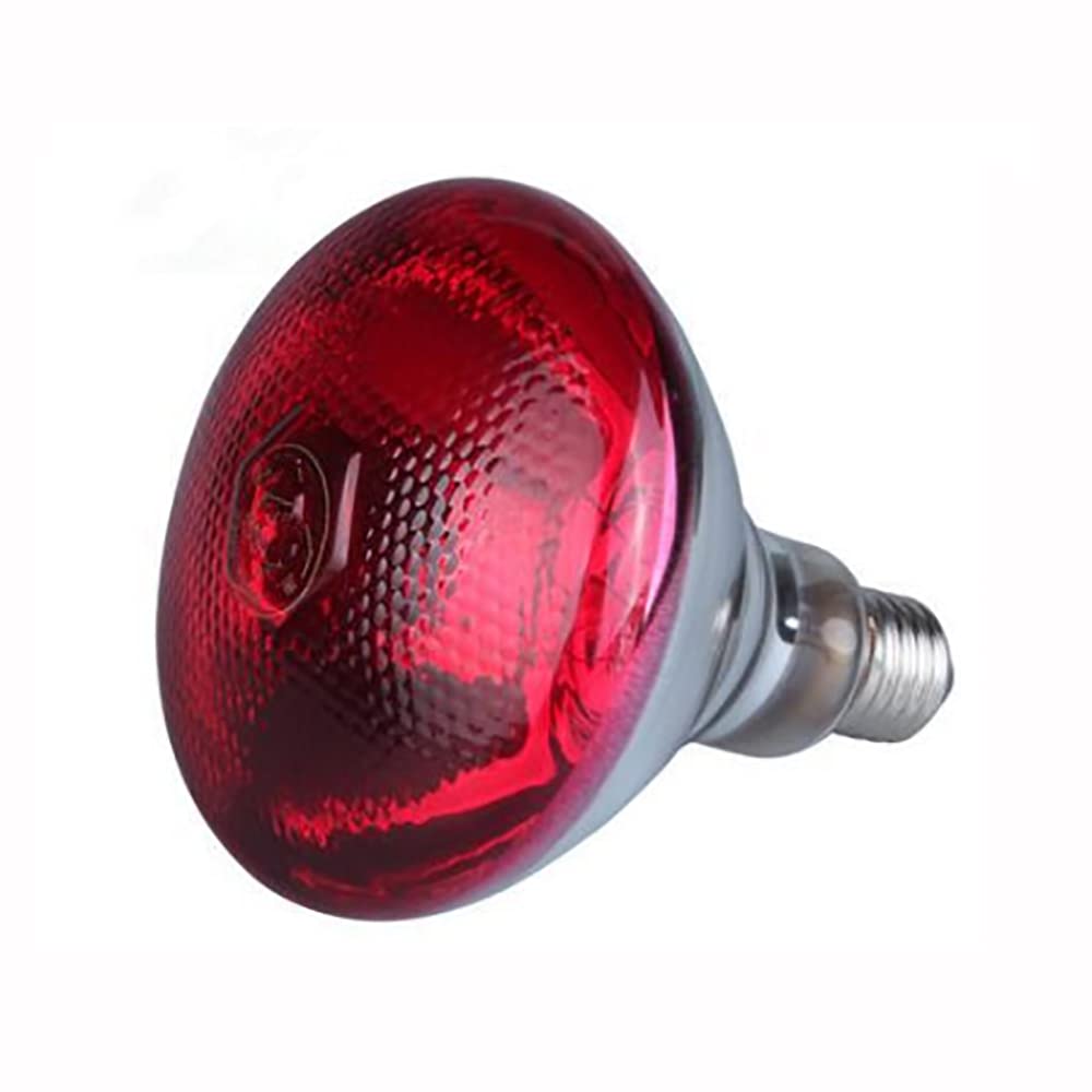 2Pcs 150W Lampadina Rossa Vicino Infrarossi Riscaldamento Lampada di Ricambio per Suini e Pollame