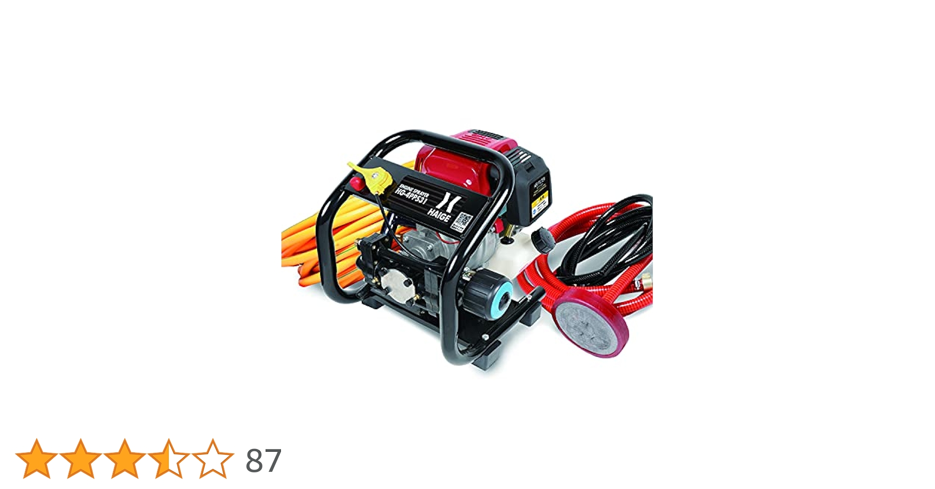 Amazon | HAIGE(ハイガー) エンジン噴霧器 小型動噴/動力噴霧器