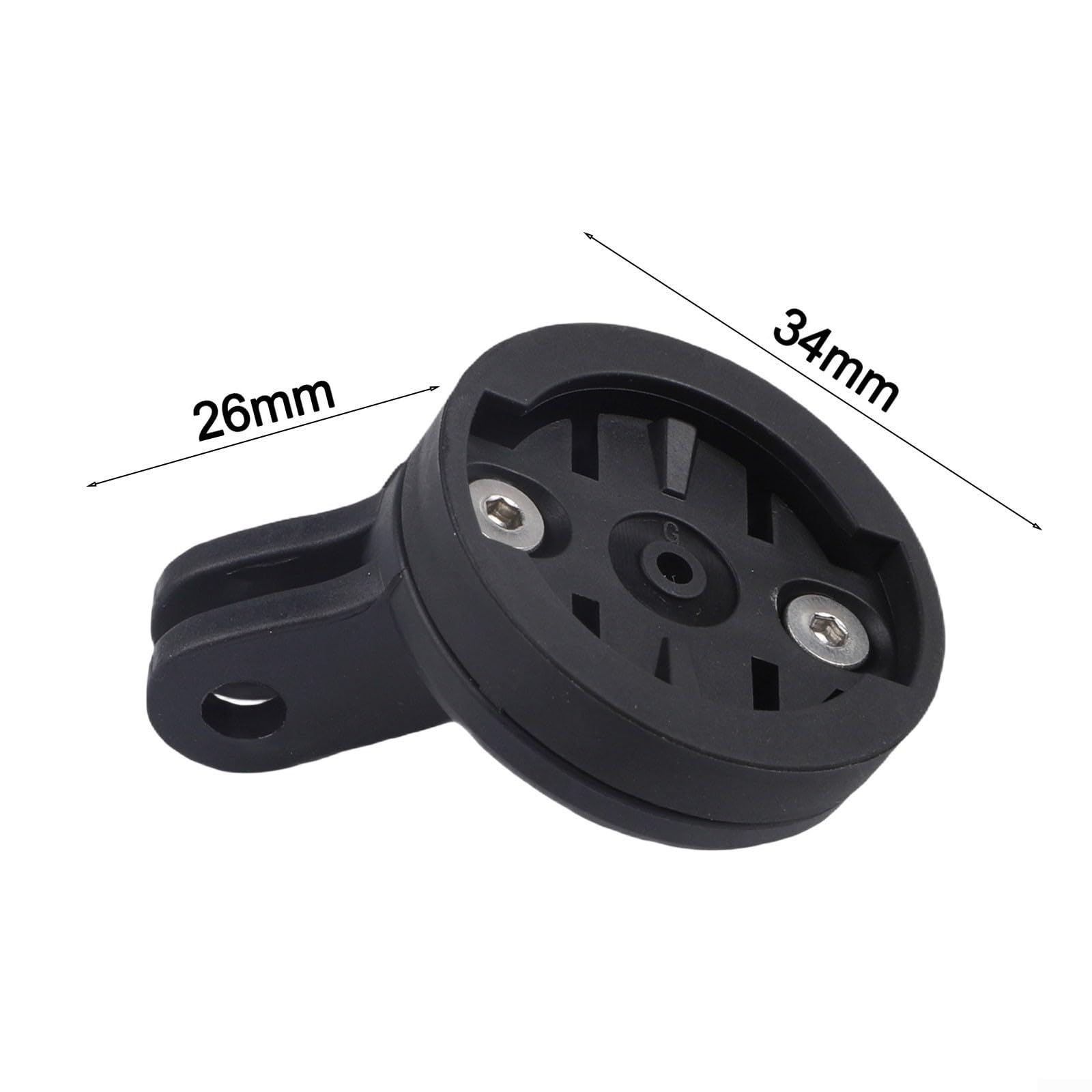 Adattatore esteso da 4 pezzi compatibile con supporto anteriore Garmin, progettato per fotocamera o attacco faro con lunghezze regolabili (set B)