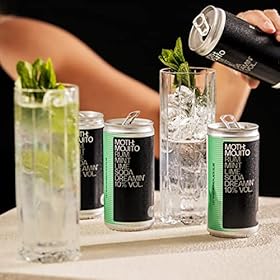 Buy MOTH Mojito Ready Mixed Cocktails – Enjoy the Perfect Blend of Rum, Mint, Lime, and Soda for a Refreshing Experience