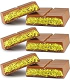 UniqBite Dubai Chocolate Bar Pistachio I Viral Knafeh Chocolate Bar with Pistachio Cream and Kataifi, 3 pack, Total 9.5 oz (270gr)