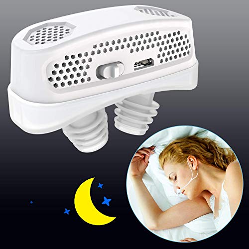 3 in 1 Anti Snoring Devices,2021 Automatic Snore Stopper & Air Purifier Filter, Snoring Solution,Nasal Dilator Nose Vents Plugs(Gift add Fixing Strap)