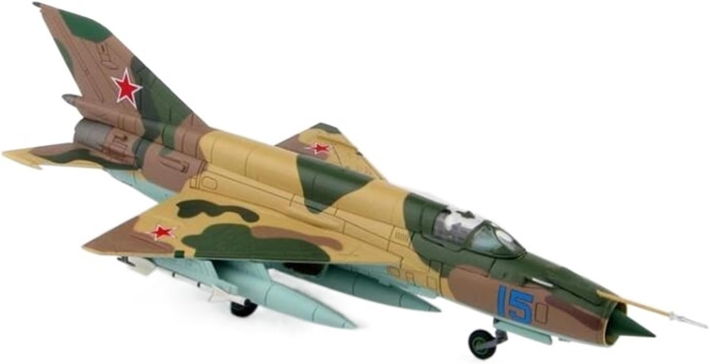 Miniature Scale 1 72 for Russian Air Force Mg-21mt Fighter Model Alloy Finished Aircraft Military Flying Toy Game Kits