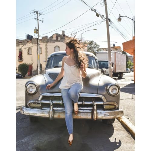 Lryweisy Women's Slingback Kitten Heels Comfortable Low Heel Pump White2